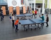 Borðtennisæfingar í Sunnulækjarskóla Borðtennisæfingar í Sunnulækjarskóla